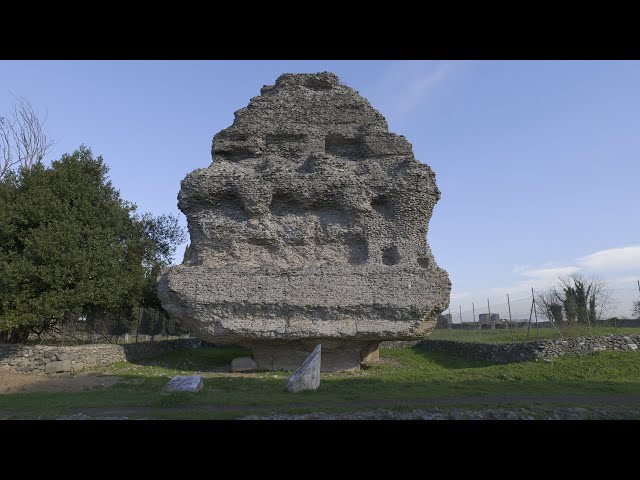 [4K HDR] First highway ever, Appian Way | Rome, Italy | Slow TV