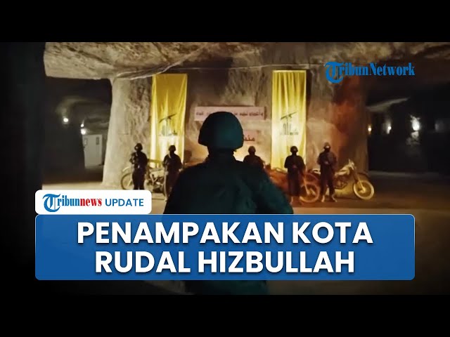 Pertama Kali! Hizbullah Ungkap 'Kota Rudal' Bawah Tanah, Tumpukan Rudal Presisi Siap Diluncurkan