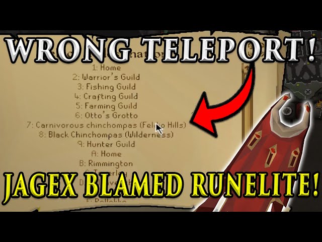 JAGEX BLAMES RUNELITE for Almost Killing Hundreds of Players in Oldschool Runescape