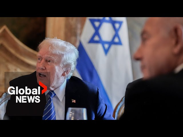 “The US will take over the Gaza Strip”: Trump, Netanyahu talk future of Middle East | FULL