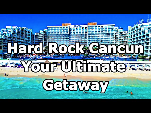 Hard Rock Hotel Cancun 2025: Luxury All Inclusive Resort in Mexico 🇲🇽 | Full Tour & Review