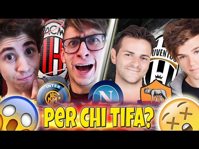 ⚽CHE SQUADRA di CALCIO tifano i MATES e FAVIJ?! (e altri Youtuber)