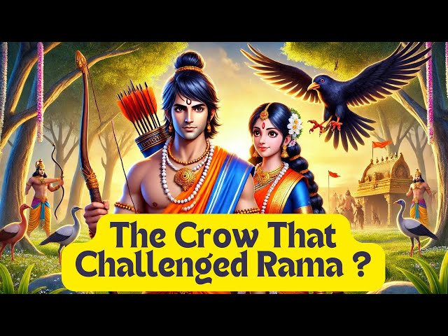 The Crow That Challenged Rama | A Timeless Moral Story | Animated 3D Story