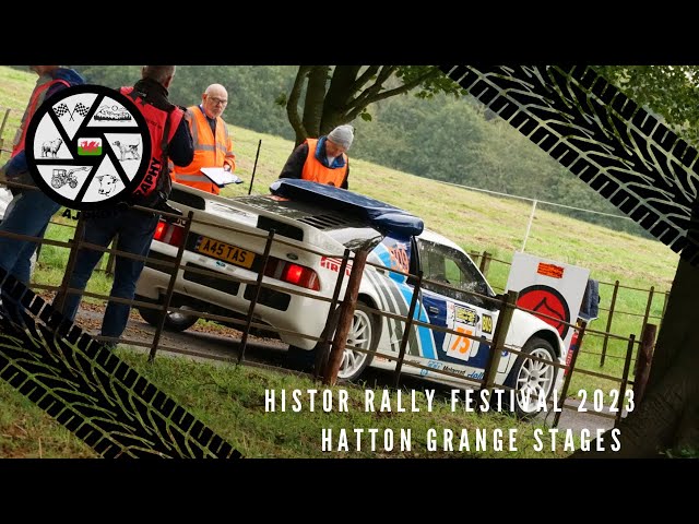 Historical rally festival 2023 Hatton Grange stages