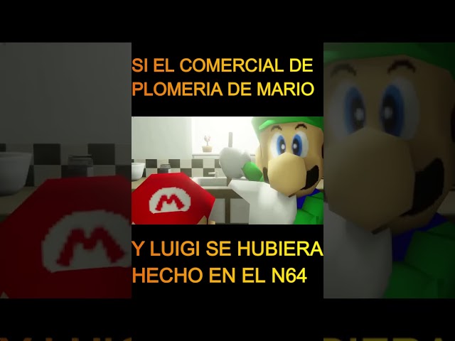 Plomería de Mario y Luigi en N64 #Nintendo #Mario #SuperMario #Luigi #Pelicula #Cine #Videojuegos