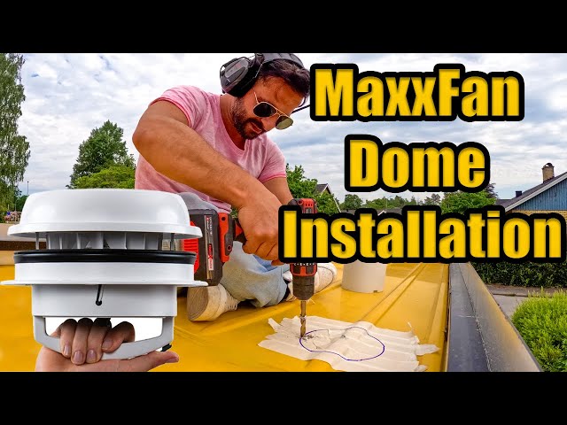 MaxxFan Dome in My Sprinter Campervan Bathroom | DIY Ventilation episode 7