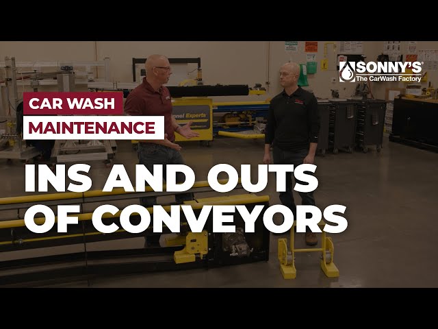 PECO Ultimate Conveyor Ins and Outs | Car Wash Maintenance