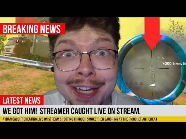 AYDAN 100% CAUGHT CHEATING LIVE ON STREAM