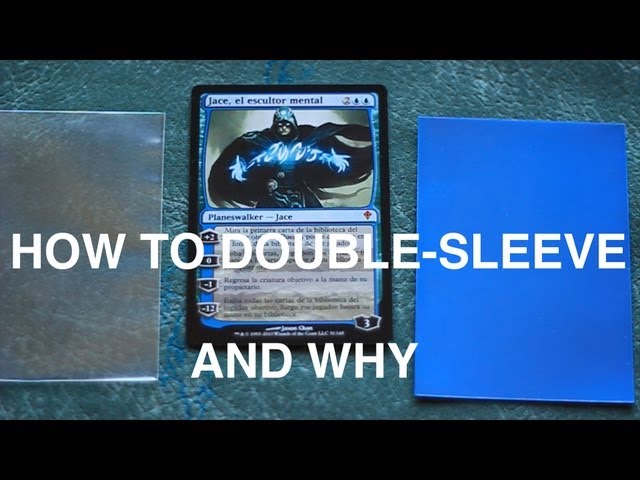 How To Double-Sleeve Your Magic: The Gathering Cards (AND WHY!) MTG