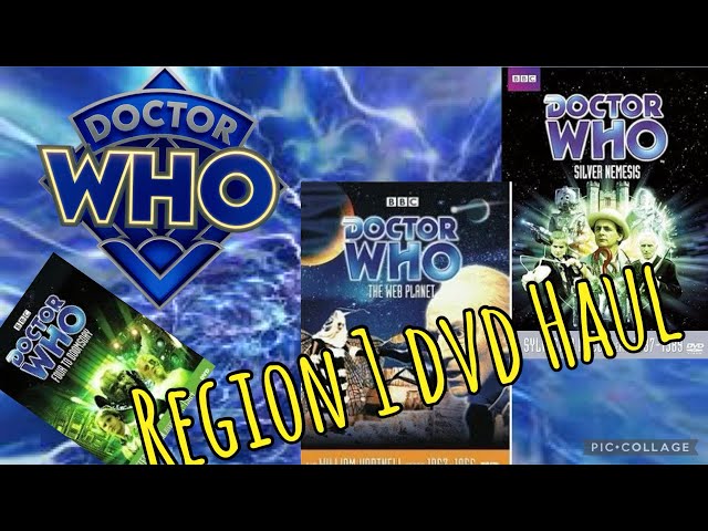 Doctor Who Region 1 DVD Haul