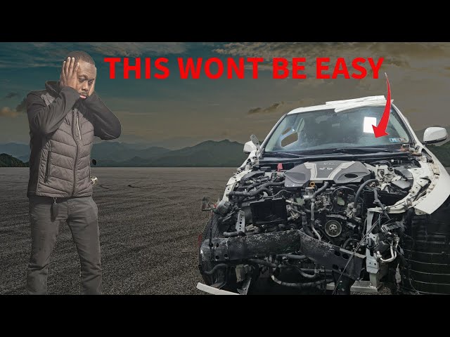 I Bought a Wrecked Infiniti Q50 3.0L Twin Turbo – Can I Fix It? | Project Car Rebuild