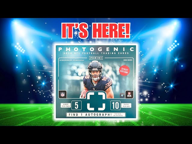 THE MOST BEAUTIFUL SET COMES TO FOOTBALL! 2024 Photogenic Football Hobby Box Review