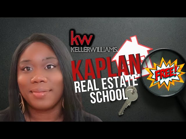 How To Go To Real Estate School For FREE | Kaplan Real Estate School | I Am Ria