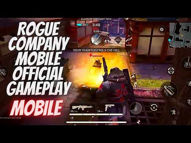 Rogue Company mobile official gameplay