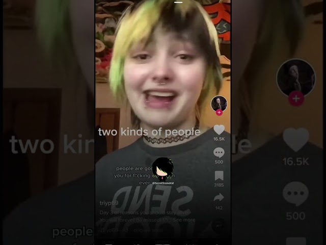 the two kinds #mentalhealth #twokindsofpeople via oatusboatus tiktok