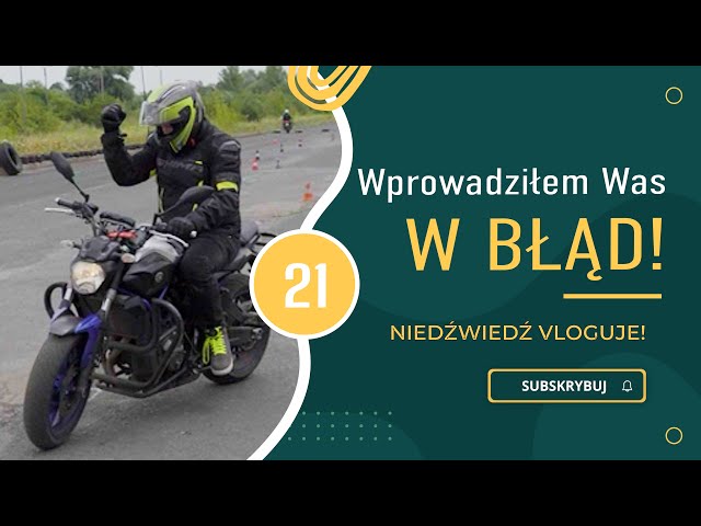 Wprowadziłem widzów w BŁĄD. Dlatego muszę to wyprostować! Ósemka i slalom wolny.