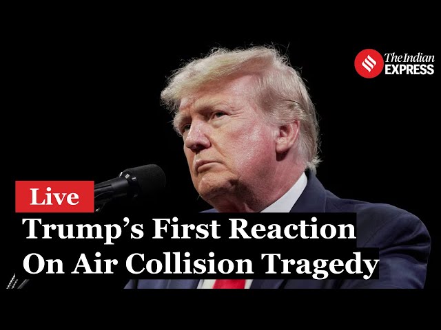 LIVE| Trump Reacts to Deadly Jet-Helicopter Collision