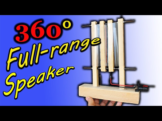 --||-- Diy Full Range Rubanoide Speaker --||--