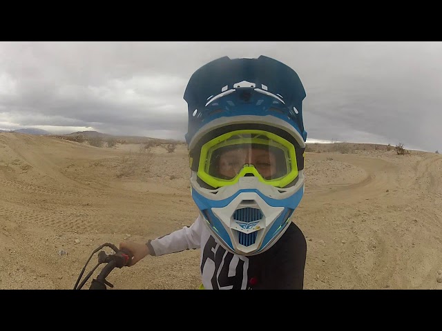 Dirt Bike Riding with Jayden @ Ocotillo Wells 2018