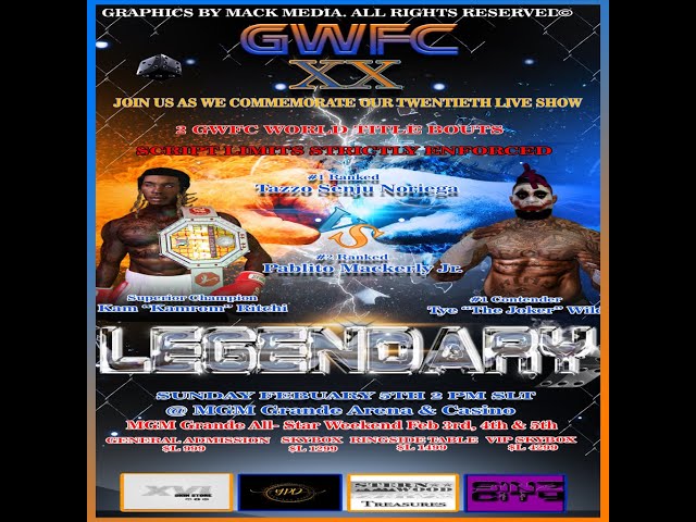 GWFC PROMO 2023   LEGENDARY