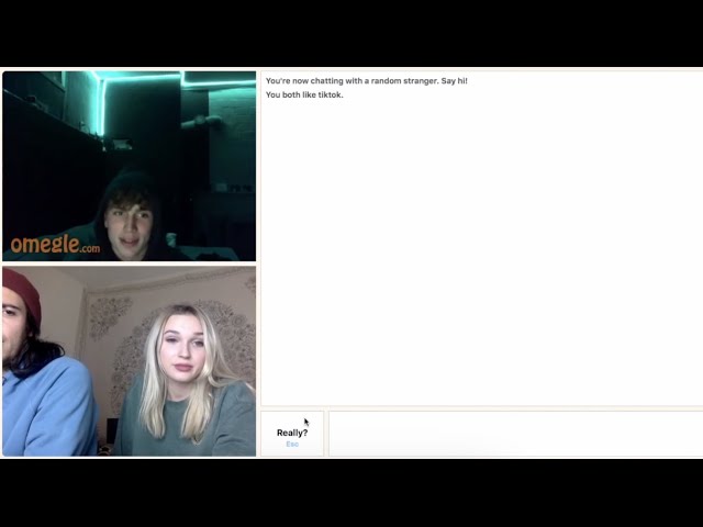 Vinnie Hacker talking to Taylor Skeens on omegle 14 Nov 2019