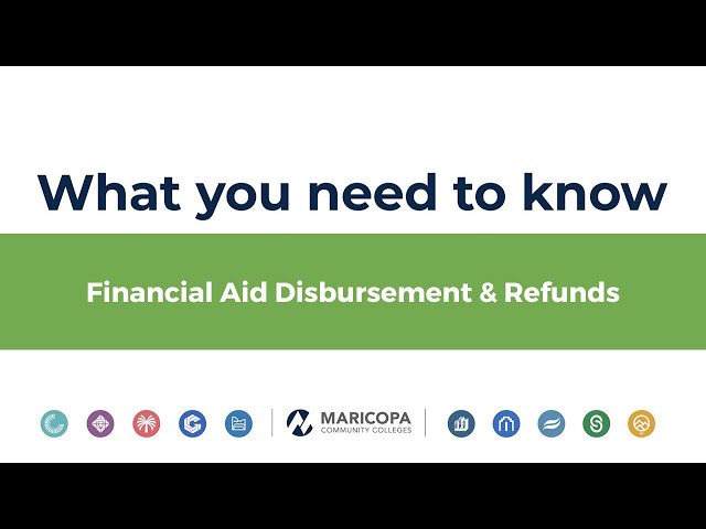 What You Need to Know: Financial Aid Disbursement & Refunds