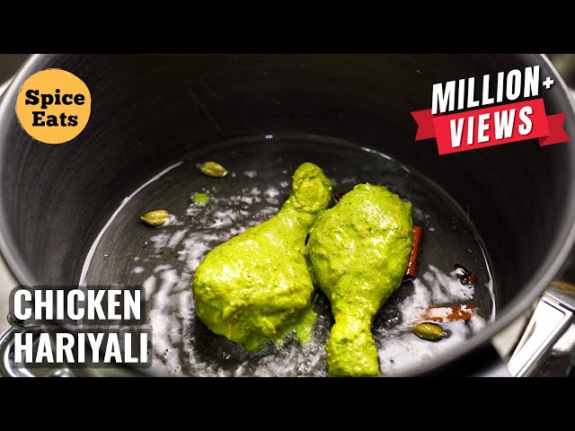 CHICKEN HARIYALI | GREEN MASALA CHICKEN GRAVY | HARIYALI MASALA CHICKEN