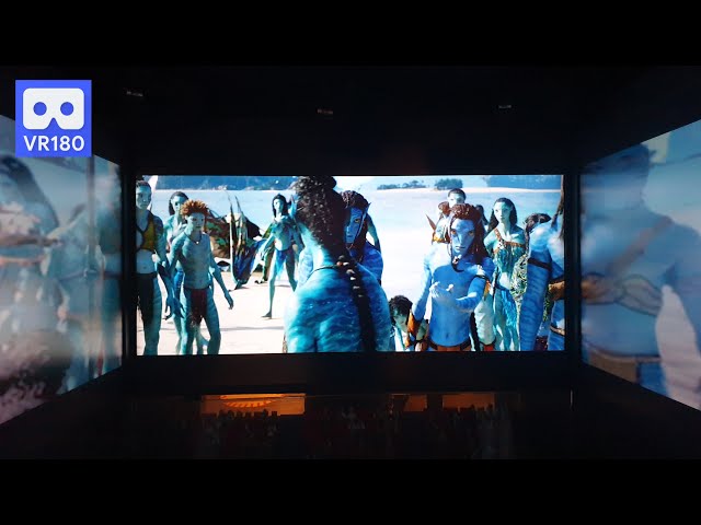 3D VR Avatar2 The Way of Water is playing in ScreenX Theater