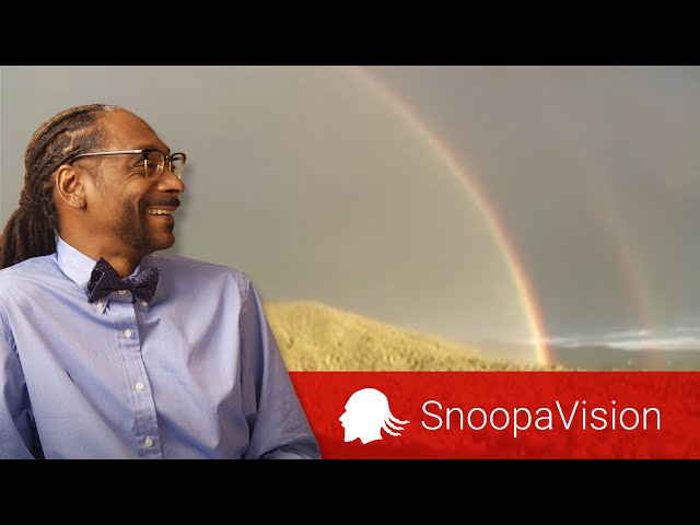 DOUBLE RAINBOW SONG!! in SnoopaVision