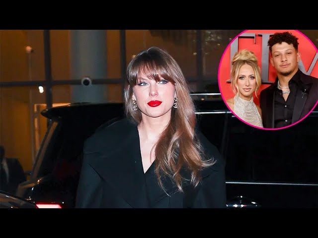 Taylor Swift Goes Gothic Glam, Brittany Mahomes Wears Chiefs Red on Double Date With NFL Men