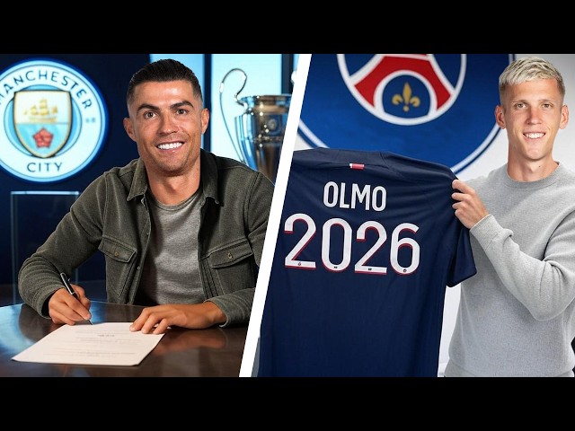 🚨 PSG STEAL OLMO?! RONALDO TO MAN CITY?! NEW DEFENDER FOR LIVERPOOL | LATEST TRANSFER RUMOURS 2025