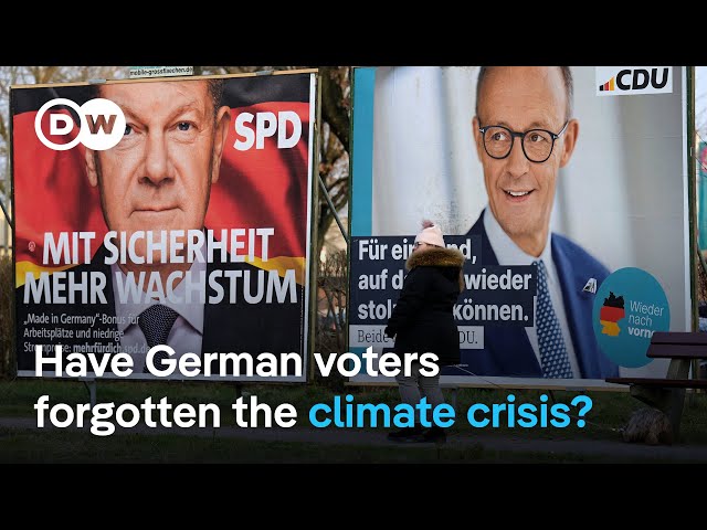 Politicians steer clear of climate change ahead of Germany's elections | DW News