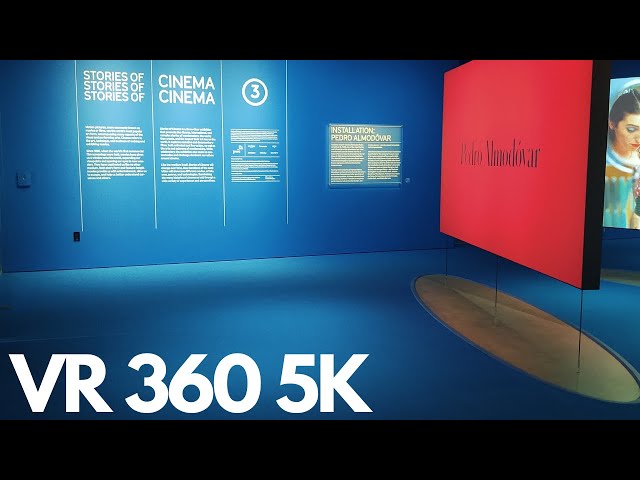 Installation: Pedro Almodóvar - Academy Museum 5K 360 VR Scenario for Oculus / Meta Quest