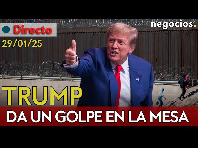 DIRECTO: Trump da un golpe en la mesa: ley para detener inmigrantes que viven ilegalmente en EEUU