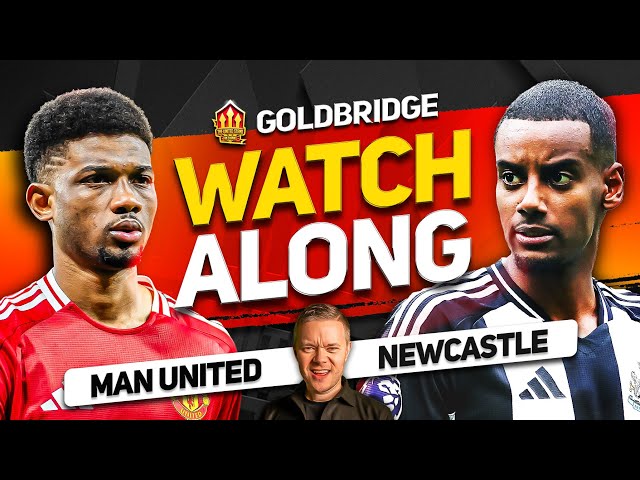 MANCHESTER UNITED vs NEWCASTLE Live With MARK GOLDBRIDGE!