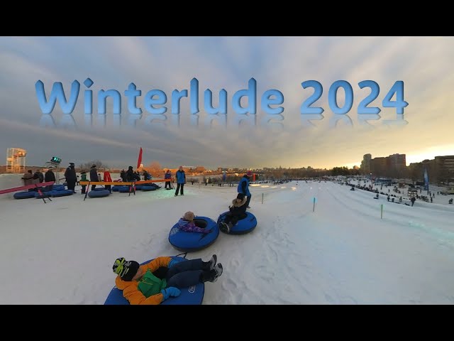 Ottawa Canada/ Gatineau Quebec - Winterlude 2024/ Bal de Neige 2024! Immersive VR 360