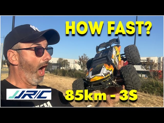 RC Car: JJRC Q117 CRAZY 3S speed run gets 85KM/h