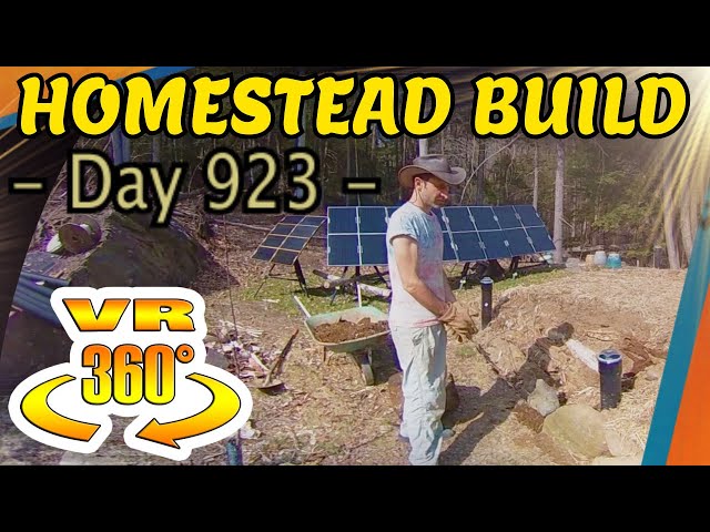 Homestead Building - Building Stone Walls over the Fallout Shelter