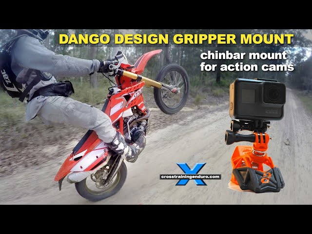 Dango Design Gripper Mount review for action cams︱Cross Training Enduro