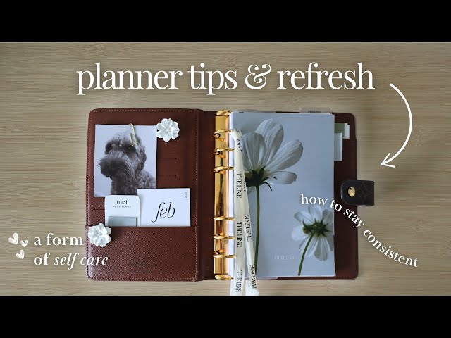 My self care planning routine ☕️5 tips for maintaining productivity & staying consistent in 2025📖