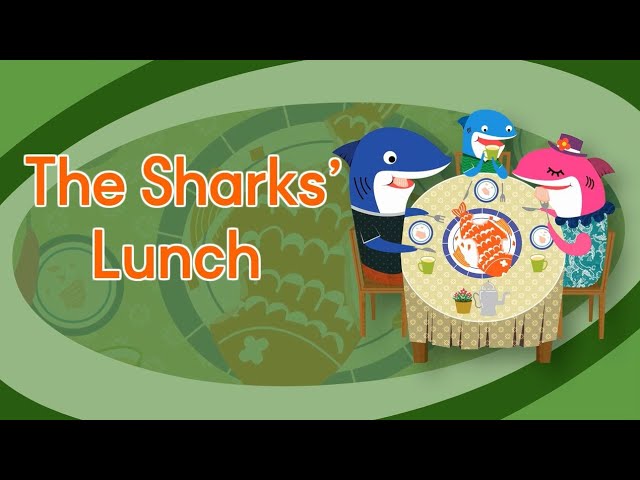 The Sharks' Lunch l Phonics Story l ch, sh, voiceless th, voiced th l Best Phonics