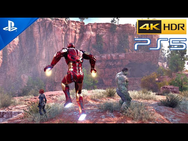 (PS5) Marvel's Avengers IRON MAN Gameplay | ULTRA High Realistic Graphics [4K 60FPS HDR]