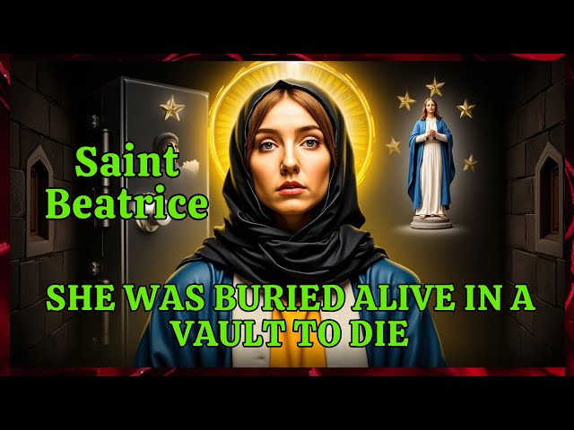 ✝️ Locked in a Vault, Rescued by Mary 🔥 The Story of Saint Beatrice 🕊️