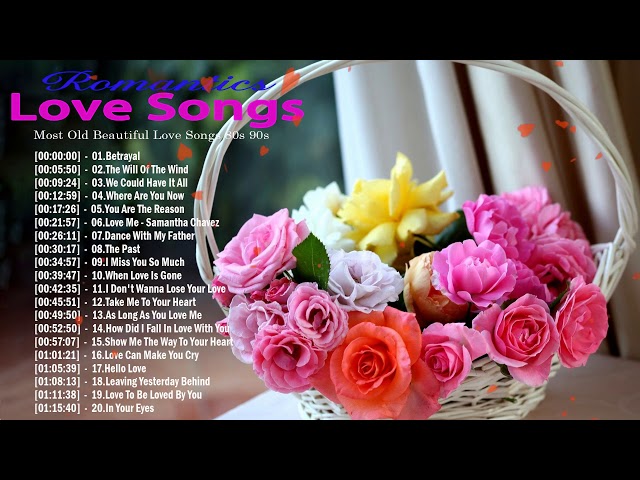 Mellow Beautiful Love Songs 70's 80's 90's || Most Romantic Love Songs Of All Time