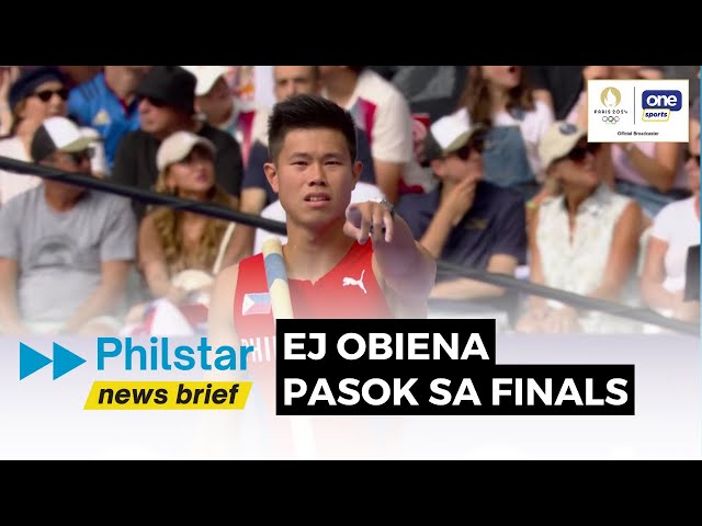 EJ Obiena pasok sa finals ng Men's Pole Vault sa 2024 Paris Olympics