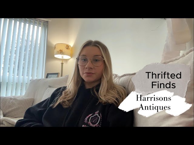 Thrifted Finds| From teacups to adorable sugar jars, this antiques vlog should not be missed!☕️