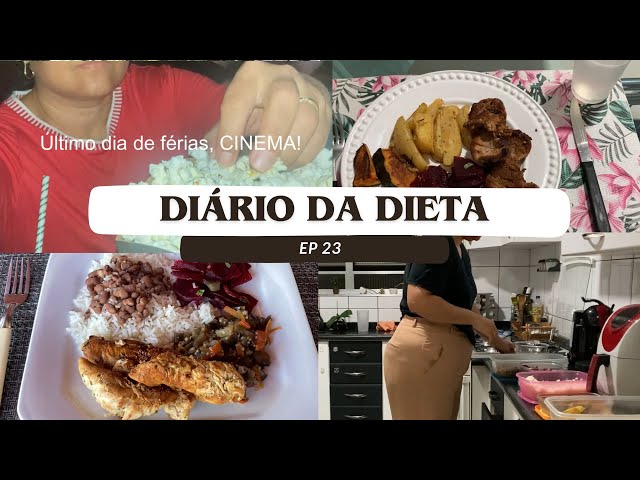 DIÁRIO DA DIETA EP 23 I MOSTREI COMO ORGANIZO MINHAS COMIDAS NA GELADEIRA