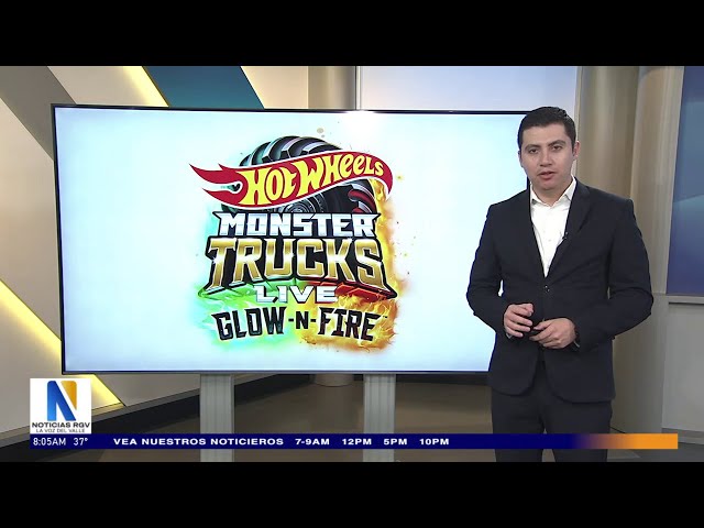 Inicia el 'Hot Wheels Monster Truck' desde el Bert Ogden Arena de Edinburg