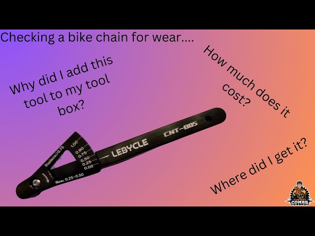 MTB and EMTB chain checker tool--knowing the exact amount of chain wear!