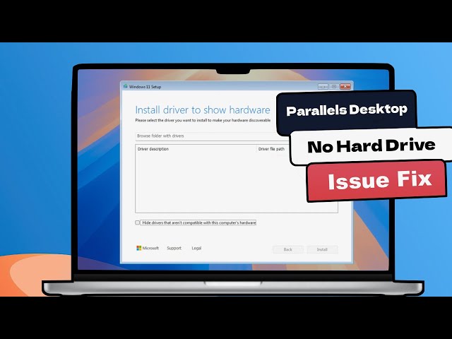 Parallel desktop Windows 11 issue "Select location to install windows 11"  🔥 FIX 🔥🔥